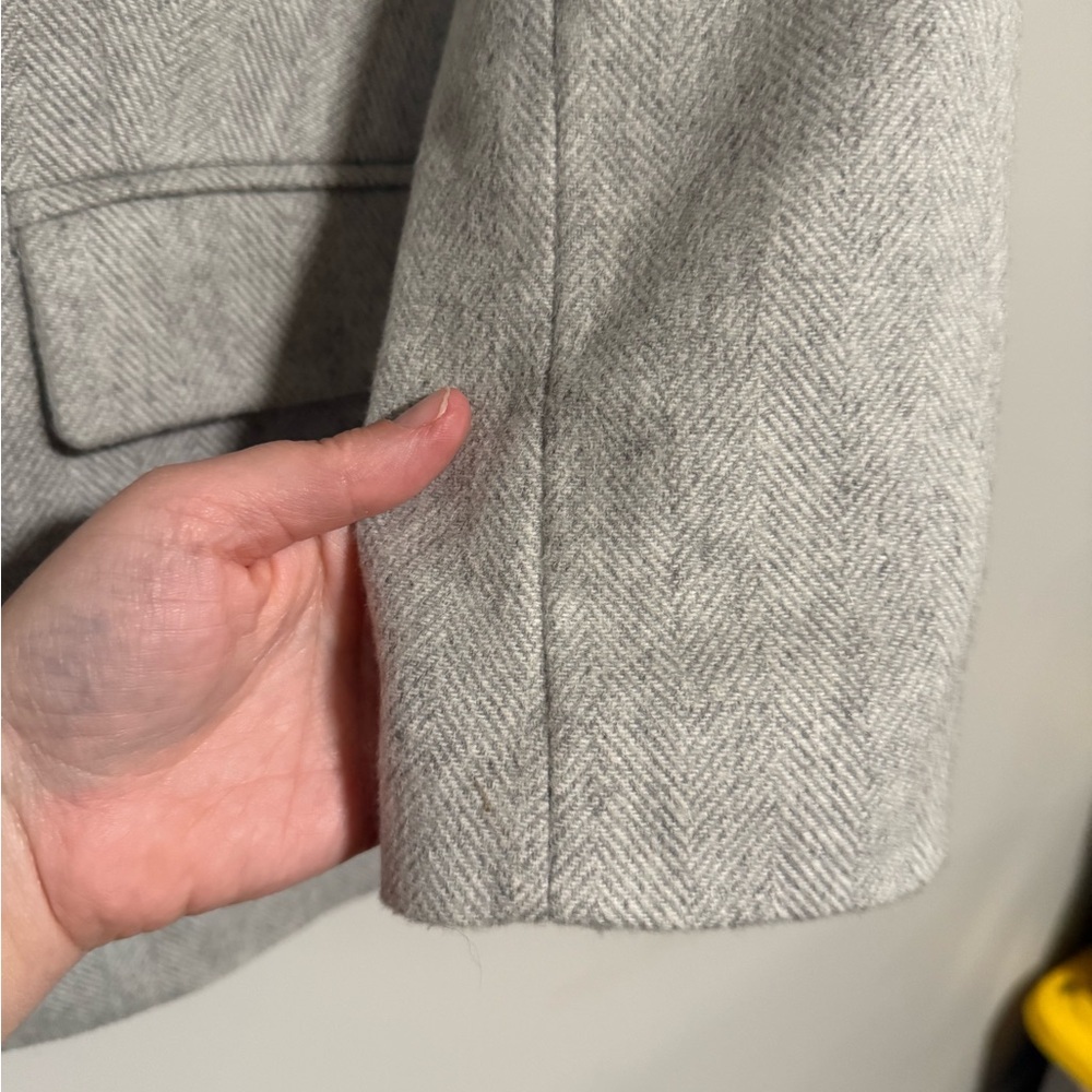 Talbots Light Gray Women's Blazer - Picture 8 of 12